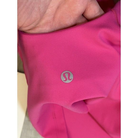 Lululemon Cropped Align Tank Top Sonic Pink Size 12 - Picture 5 of 12